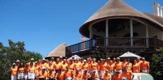 La photo de groupe du Pro-Am de l'Afrique du Sud
