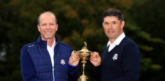 Steve Stricker et Padraig Harrington