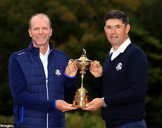 Steve Stricker et Padraig Harrington