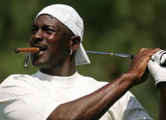 Michael Jordan golf