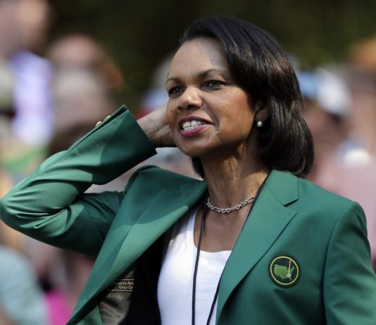 Condoleeza Rice, passion golf….
