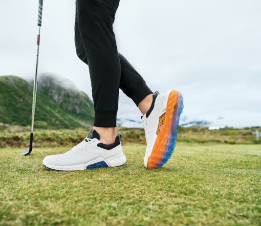 Henrik Stenson et Erik van Rooyen présentent les ECCO BIOM H4 Ecco Golf BioMH4
