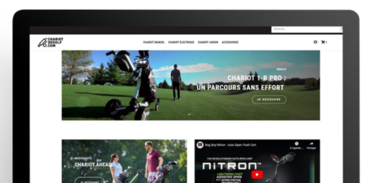 Un nouveau site web dédié aux chariots de golf site internet dédié aux chariots de golf