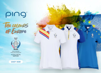 PING, sponsor historique, habille l'équipe européenne de la Solheim Cup 2023