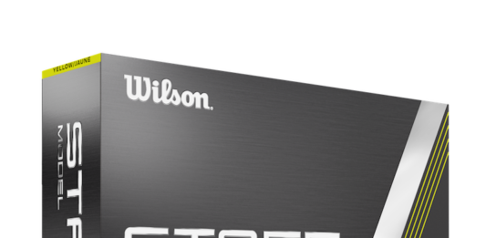 Nouvelle balle de niveau tour Wilson Staff disponible en "yellow"