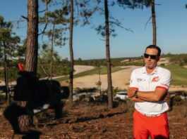 Sergio Garcia sur les terres de sa première réalisation en tant que golf designer