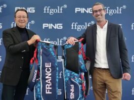 la ffgolf renouvelle son partenariat avec PING pour les quatre prochaines années Pascal Griot et Antoine Hourdin