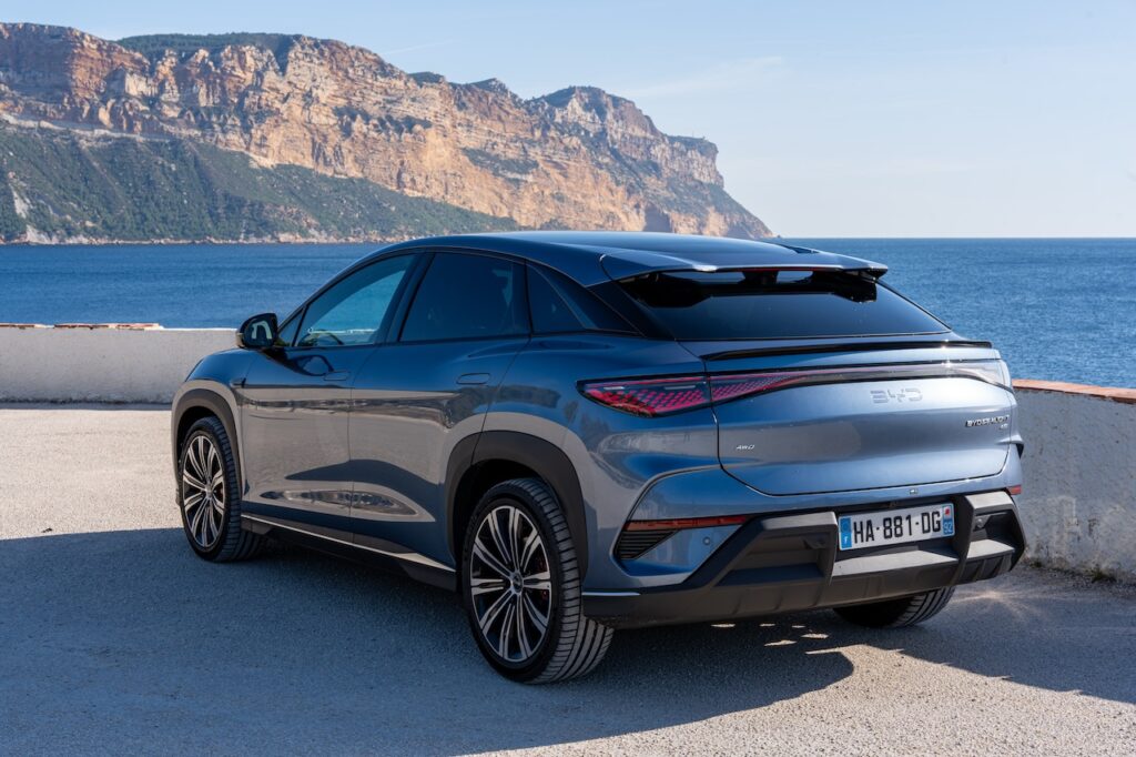 Sealion7 BYD style extérieur