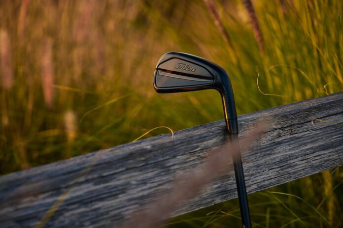 Black Vapor Titleist irons