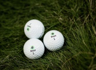 Les balles Seed Golf sont peu commues en France