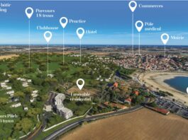 Le plan détaillé du resort
