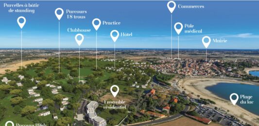 Le plan détaillé du resort