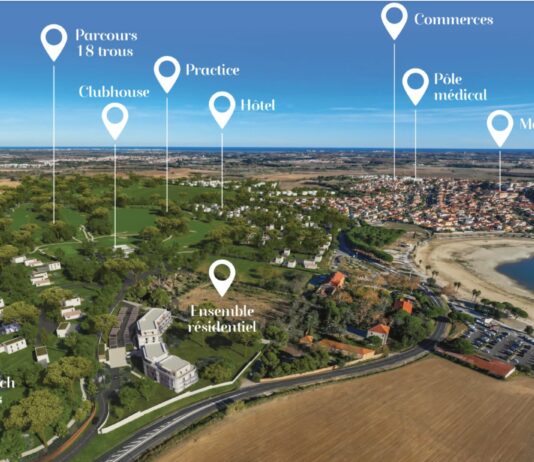 Le plan détaillé du resort
