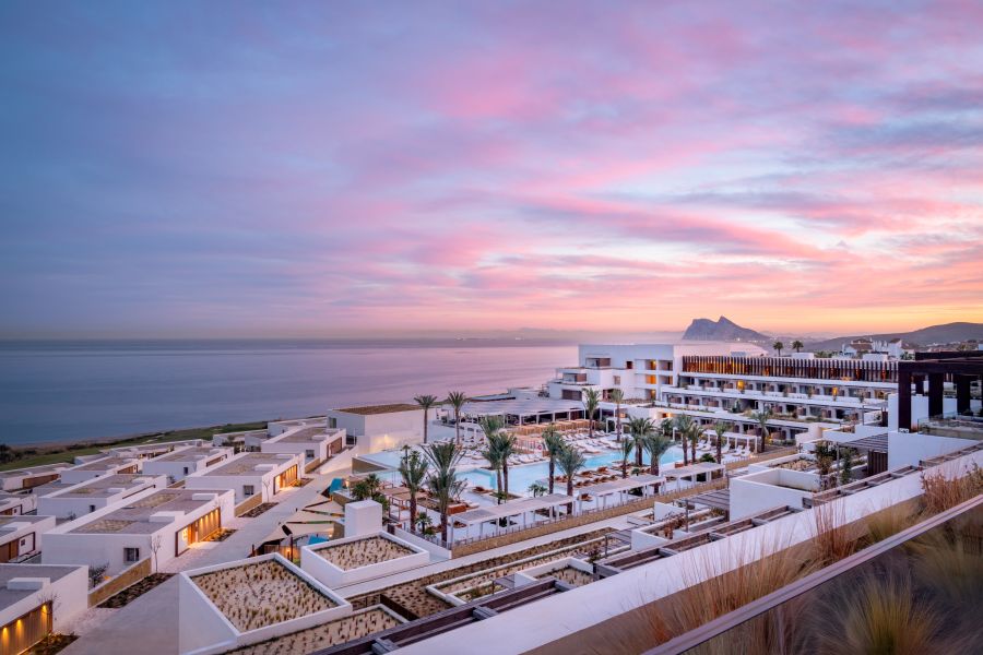 Vue du resort