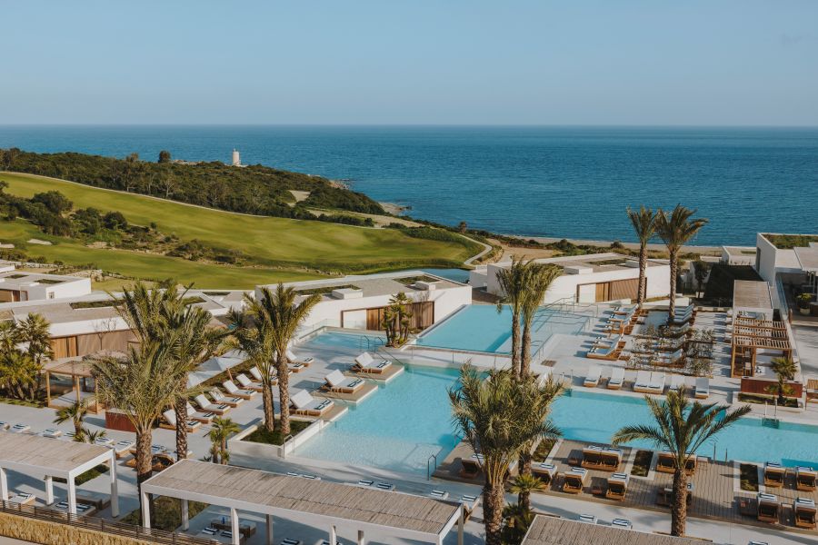 Resort view Hacienda Resort golf and sea