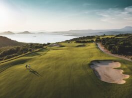 Un des quatre parcours du resort Costa Navarino