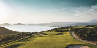 Un des quatre parcours du resort Costa Navarino