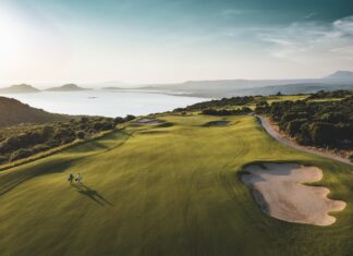 Un des quatre parcours du resort Costa Navarino