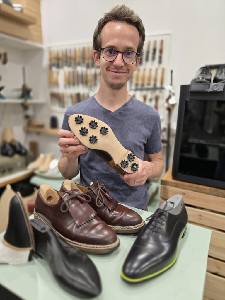 Edouard Caillé le bottier du golf