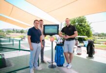 Trackman range Aphrodite Hills Resort in Cyprus