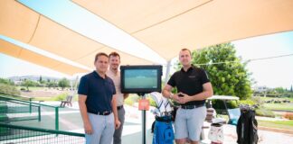 Trackman range Aphrodite Hills Resort in Cyprus