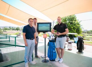 Trackman range Aphrodite Hills Resort in Cyprus