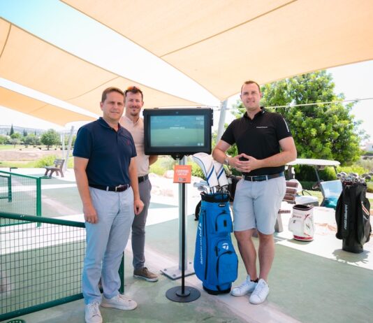 Trackman range Aphrodite Hills Resort in Cyprus