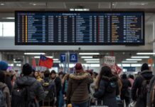 Greve des transports aériens