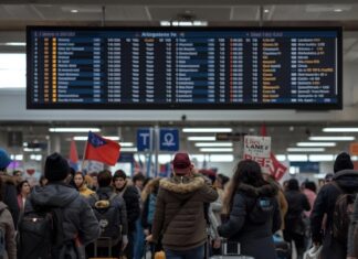 Greve des transports aériens