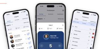 ParUp Golf, live scoring pour un golf plus social