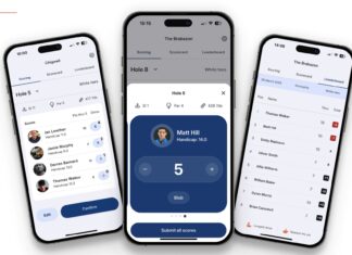 ParUp Golf, live scoring pour un golf plus social