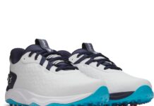 chaussures de golf Clone Under Armour bleu