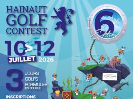 Hainaut Golf Contest : 6ème édition du 10 au 12 juillet 2026