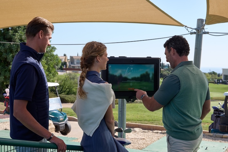 Aphrodite Hills Trackman range installation