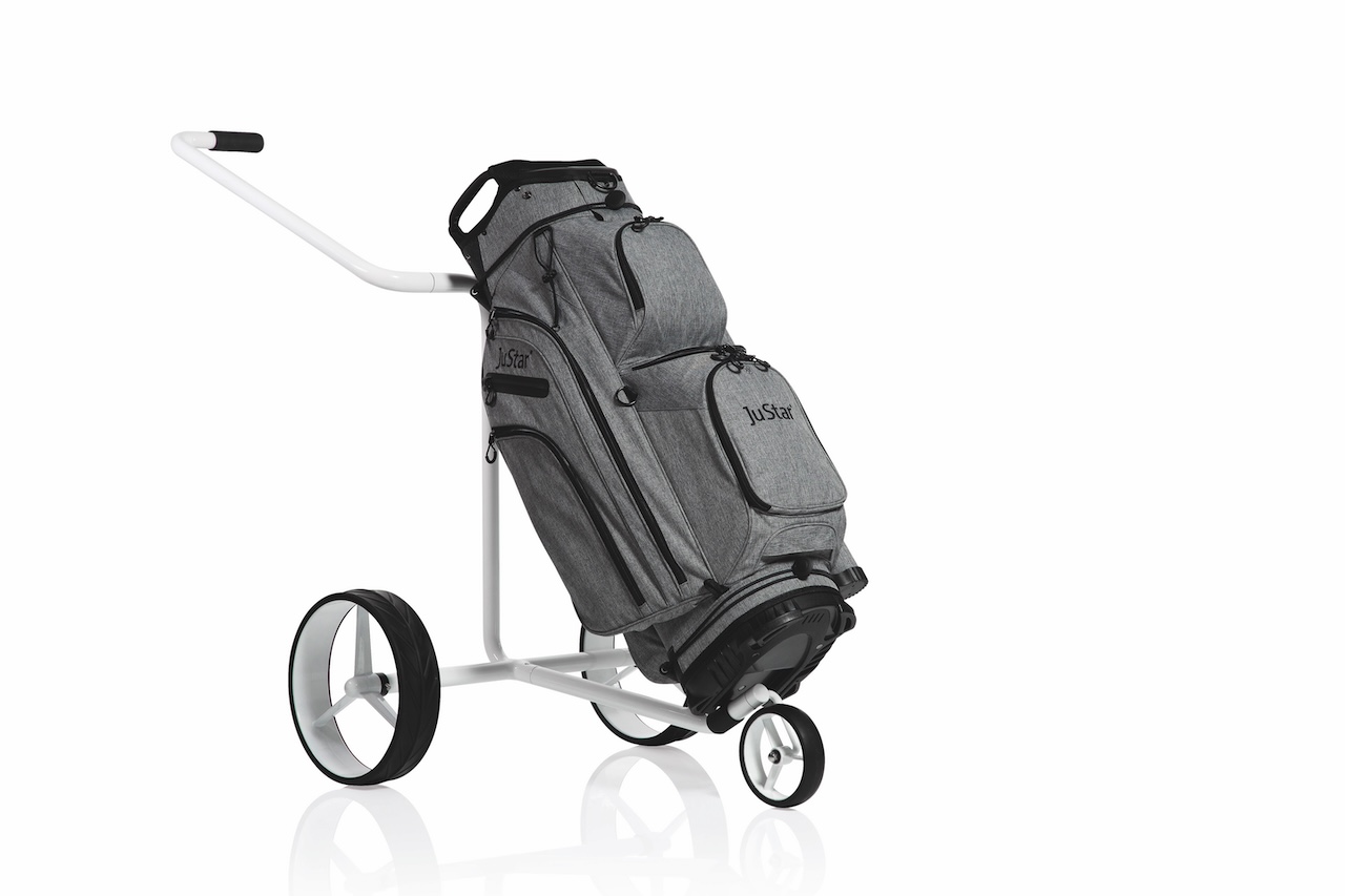 JuStar 3 roues blanc avec sac