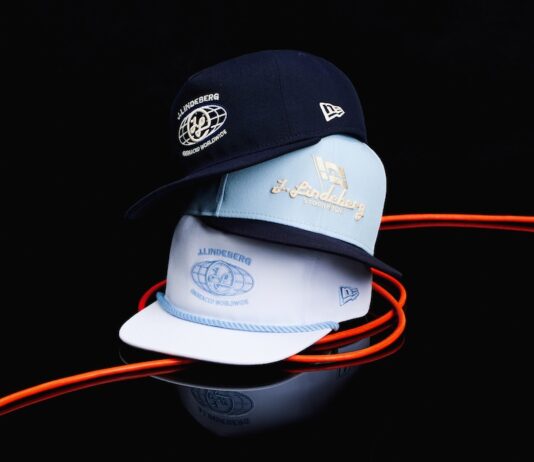Casquettes : collaboration J. Lindeberg et New Era Collaboration J.LINDEBERG et New Era