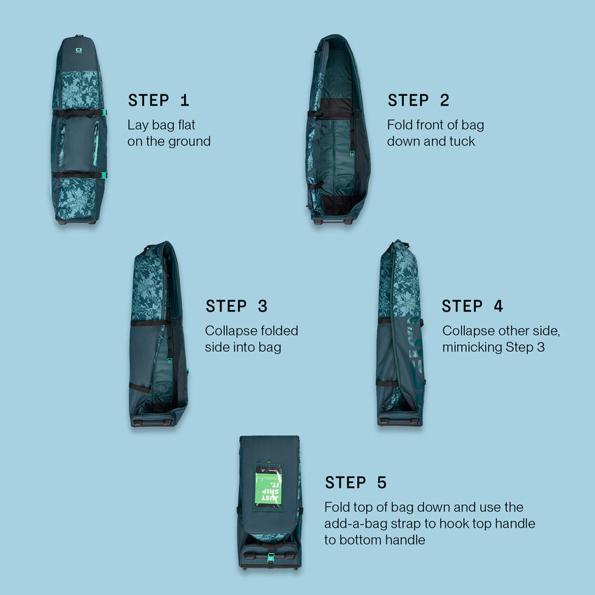 mode de pliage housse Ogio