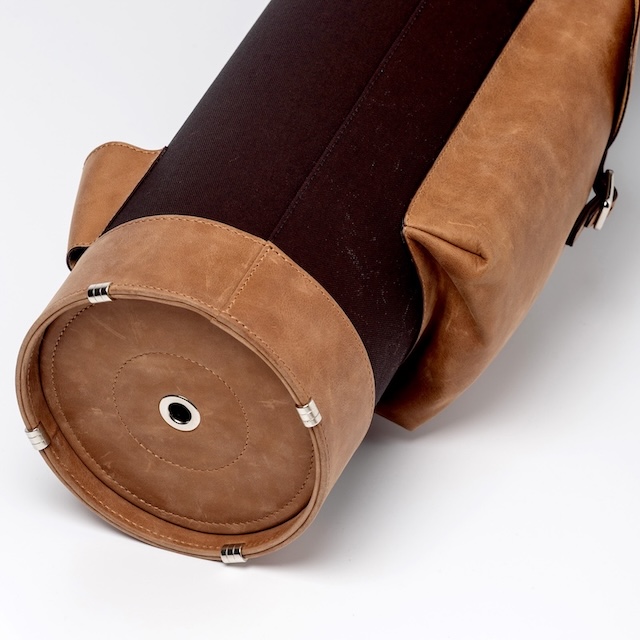 teal Leather golf bag