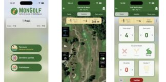 MonGolf app