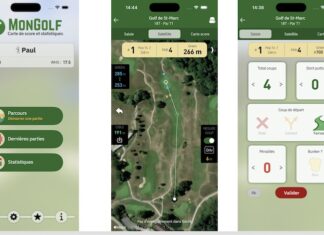 MonGolf app