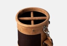 Real Leather Studio : l’excellence du travail du cuir pour les golfeurs Uliser sac golf premium