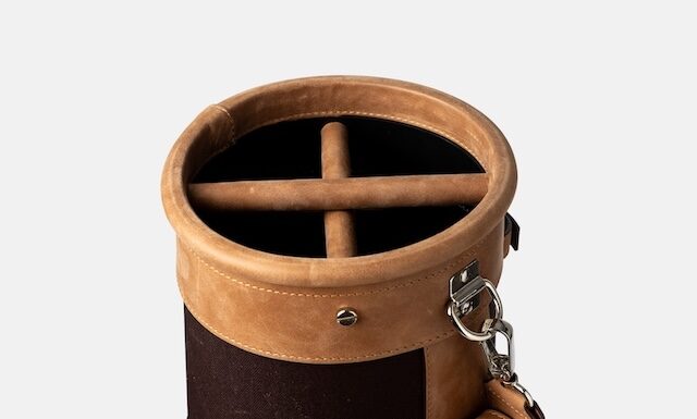 Real Leather Studio : l’excellence du travail du cuir pour les golfeurs Uliser sac golf premium