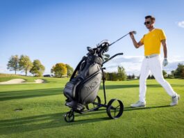 JuCad Pro golf bag black