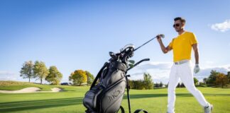 JuCad Pro golf bag black