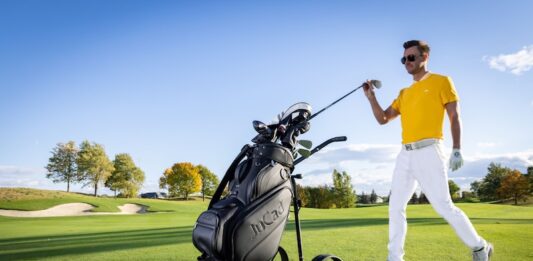 JuCad Pro golf bag black