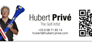 Exposition « Le Golf tout un art » chez l’artiste du golf, Hubert Privé Exposition golf