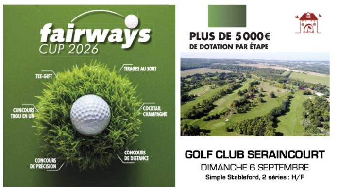 M-1 pour la fairways Cup au Golf de Seraincourt le 6 septembre fairways cup