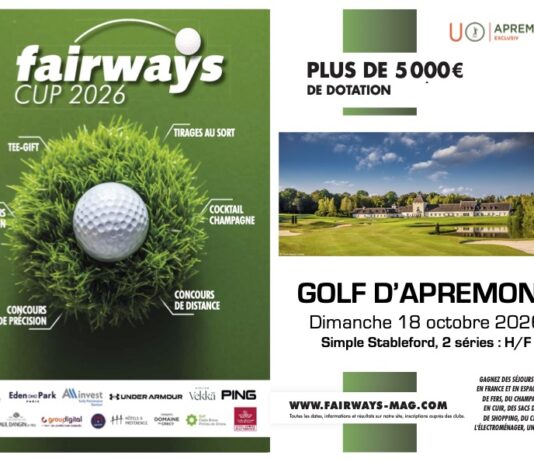 fairways cup Apremont octobre 2026