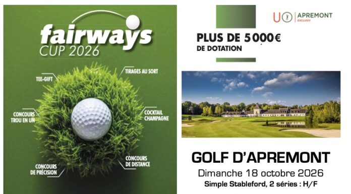 fairways cup Apremont octobre 2026