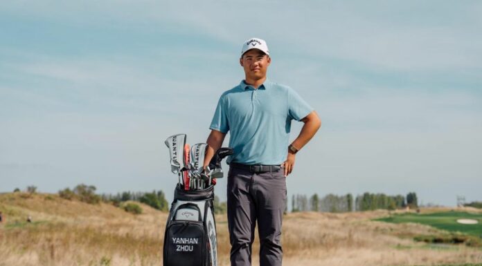Yanhan Zhuo signe chez Callaway pour le DP World Tour Callaway nouveau joueur sous contrat